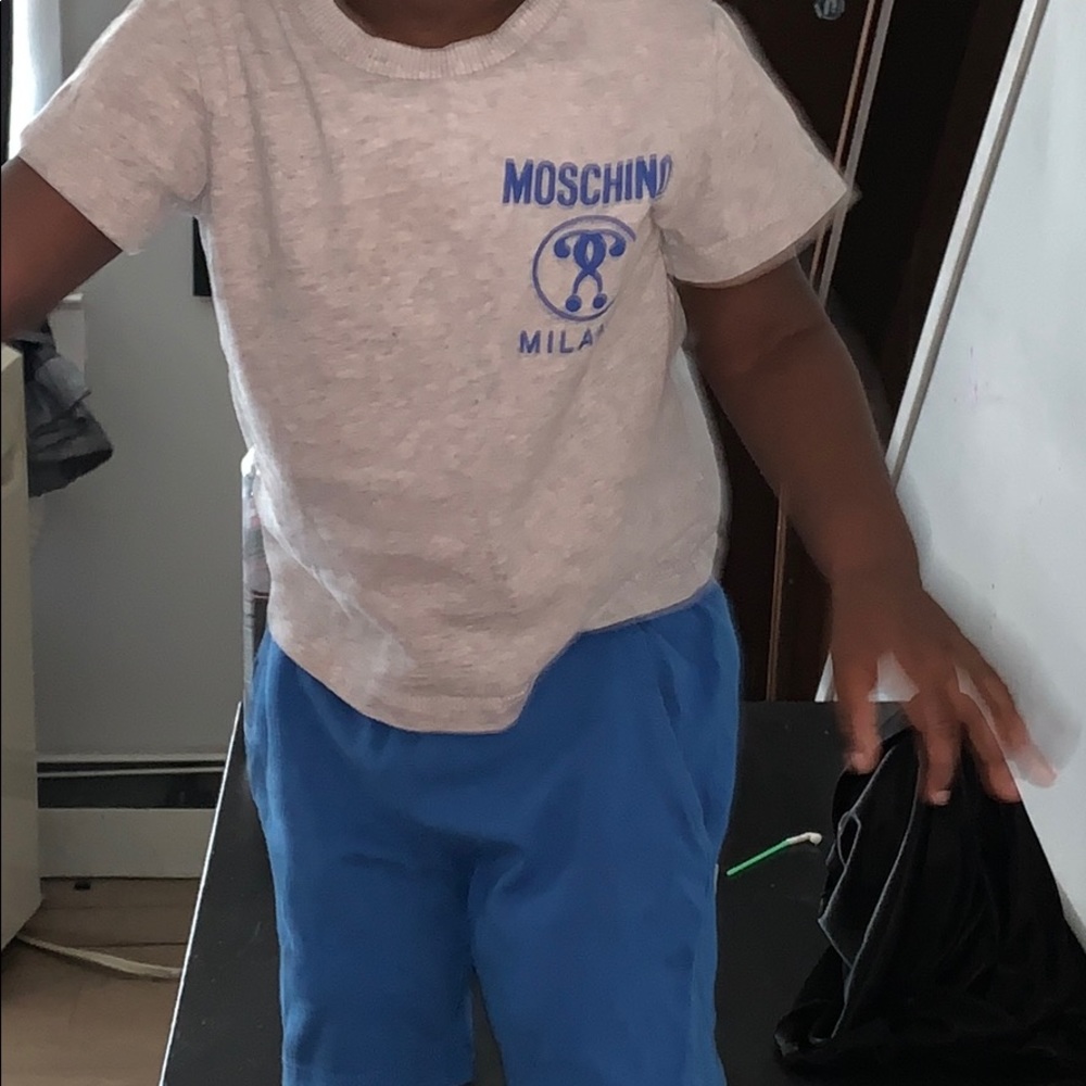 EUC Baby Moschino short set.